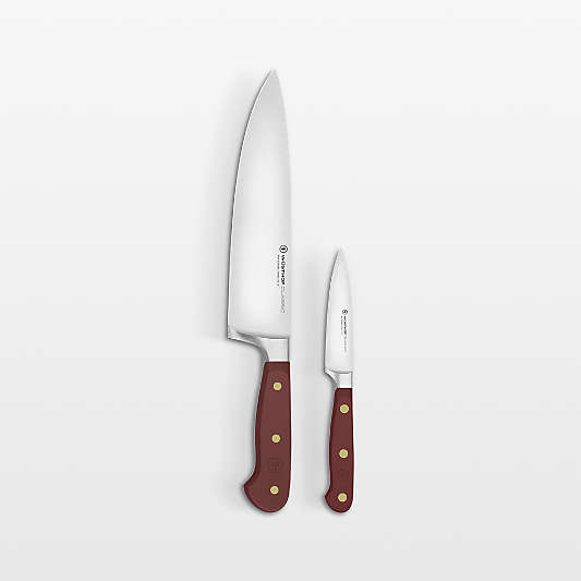 Wusthof Classic Color Tasty Sumac Red 2-Piece Knife Set