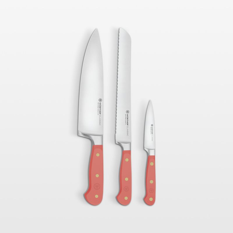 Wusthof Classic Color Coral Peach 3-Piece Knife Set - image 0 of 1