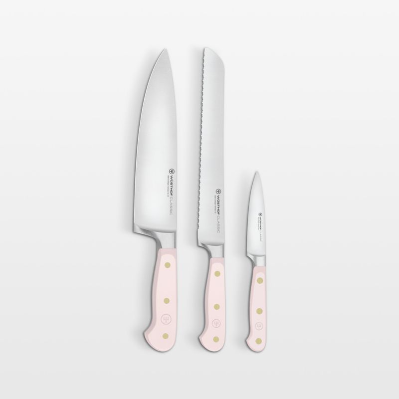 Wusthof Classic Color Himalayan Salt Pink 3-Piece Knife Set - image 0 of 1