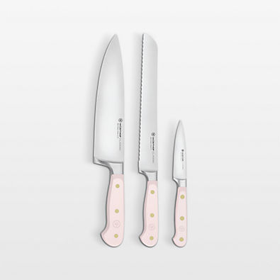 View Wusthof Classic Color Himalayan Salt Pink 3-Piece Knife Set details