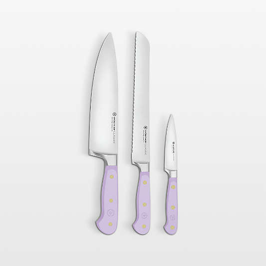 Wusthof Classic Color Purple Yam 3-Piece Knife Set