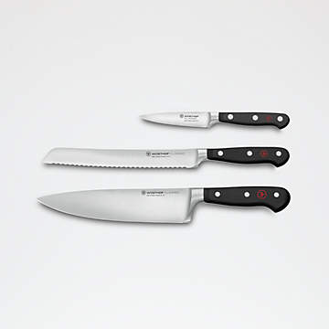 Wusthof Gourmet Stamped 3-Piece Starter Knife Set + Reviews