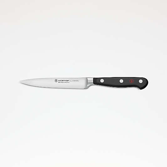 Wusthof ® Classic Black 4.5" Utility Knife