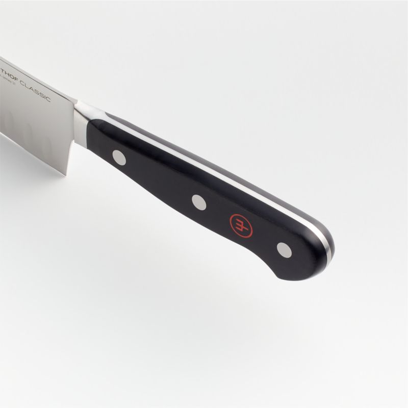 Wusthof ® Classic Black 5" Hollow Edge Santoku Knife - image 2 of 3