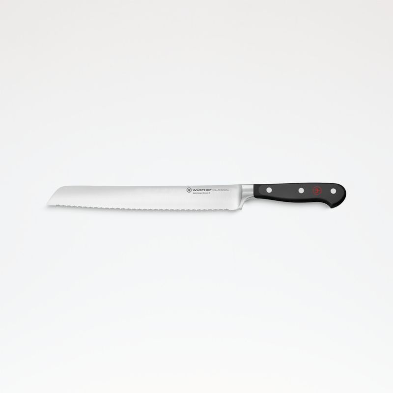 Wusthof Classic 9 Double-Serrated Bread Knife Velvet Oyster