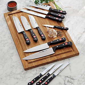 All-Clad Forged 7 Santoku Knife | Crate & Barrel