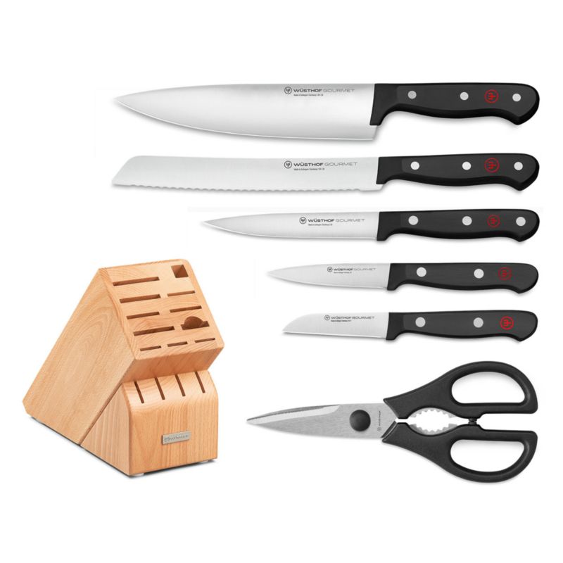 Wusthof ® Gourmet 7-Piece Knife Block Set - image 5 of 6