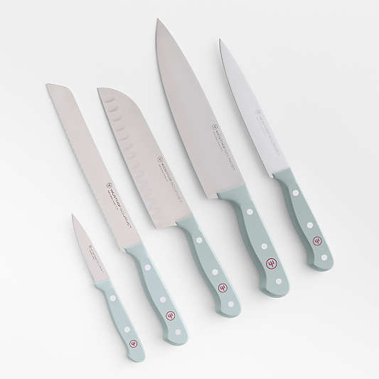 Wusthof ® Gourmet Blue 7-Piece In-Drawer Knife Set