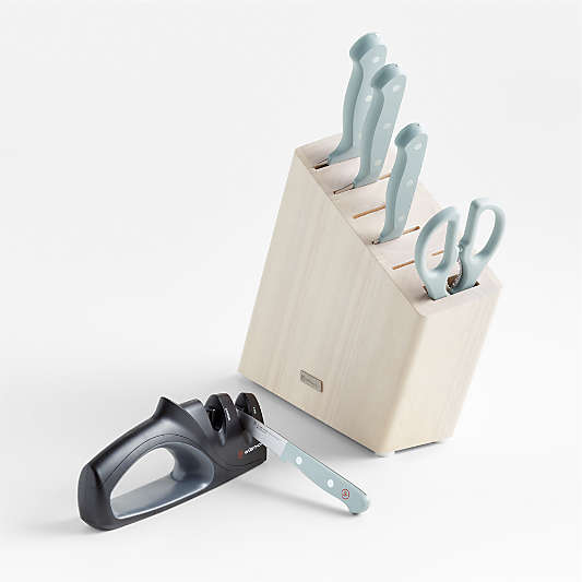 Wusthof ® Gourmet Blue 7-Piece Knife Block Set