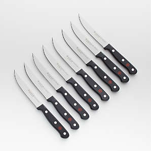Man Law steak knives set of Four Heavy 10” Long; 5 “ Blade