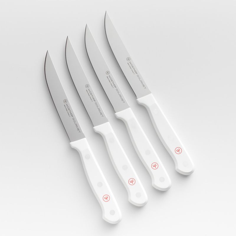 Wusthof Classic White Steak Knife Set: 4-pc.