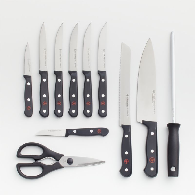 Wüsthof ® Gourmet 12-Piece Knife Block Set