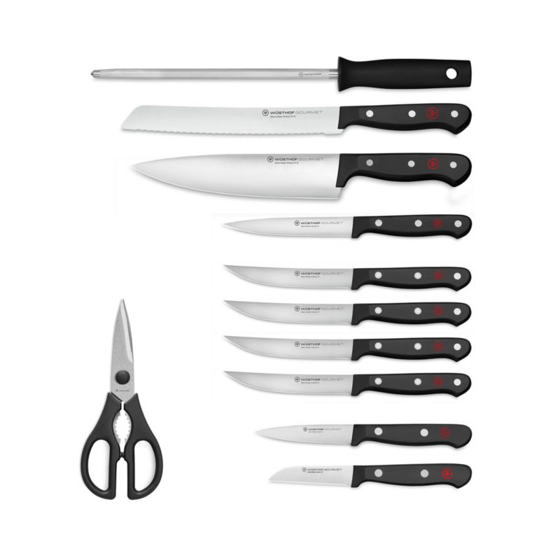 Wusthof Gourmet 12-piece Knife Set + Reviews 