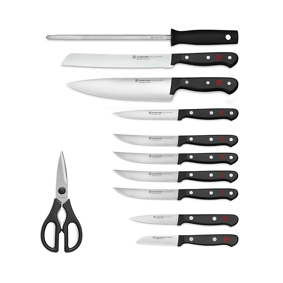 Wüsthof Gourmet 12-Piece Knife Set | Crate & Barrel