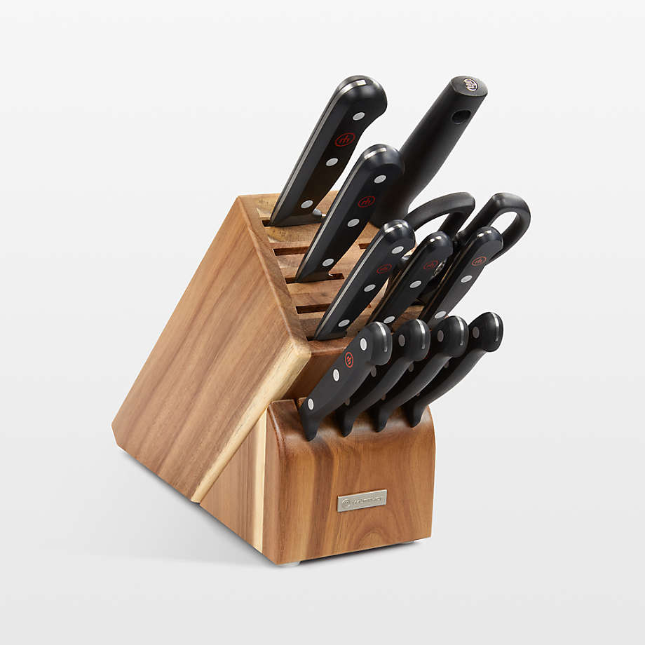 Wüsthof Gourmet 12-Piece Knife Set | Crate & Barrel