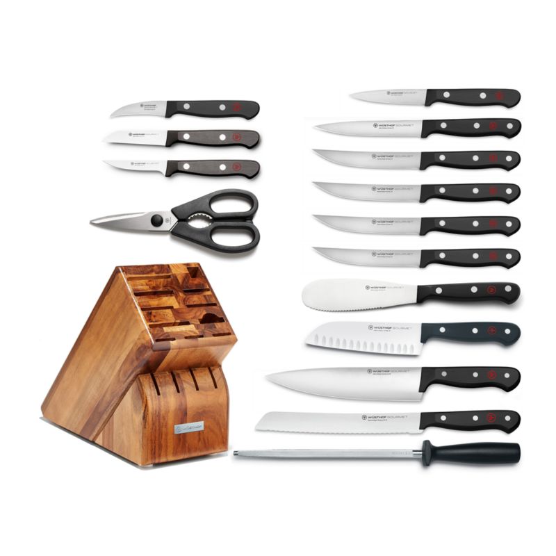 Wusthof ® Gourmet 16-Piece Acacia Knife Block Set - image 3 of 4