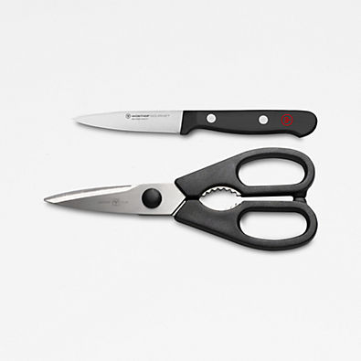 View Wusthof ® Gourmet Black Kitchen 2-Piece Utility Set details