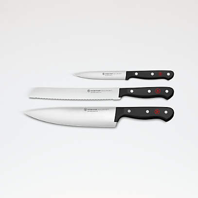 Wusthof Gourmet Stamped 3-Piece Starter Knife Set + Reviews