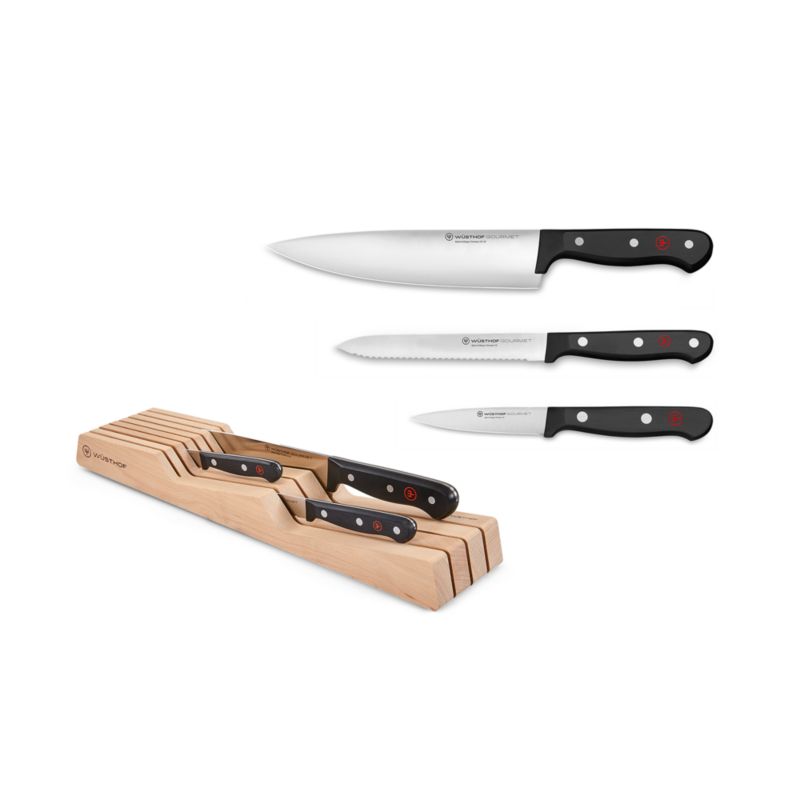 Wusthof ® Gourmet 4-Piece In-Drawer Knife Set - image 1 of 2