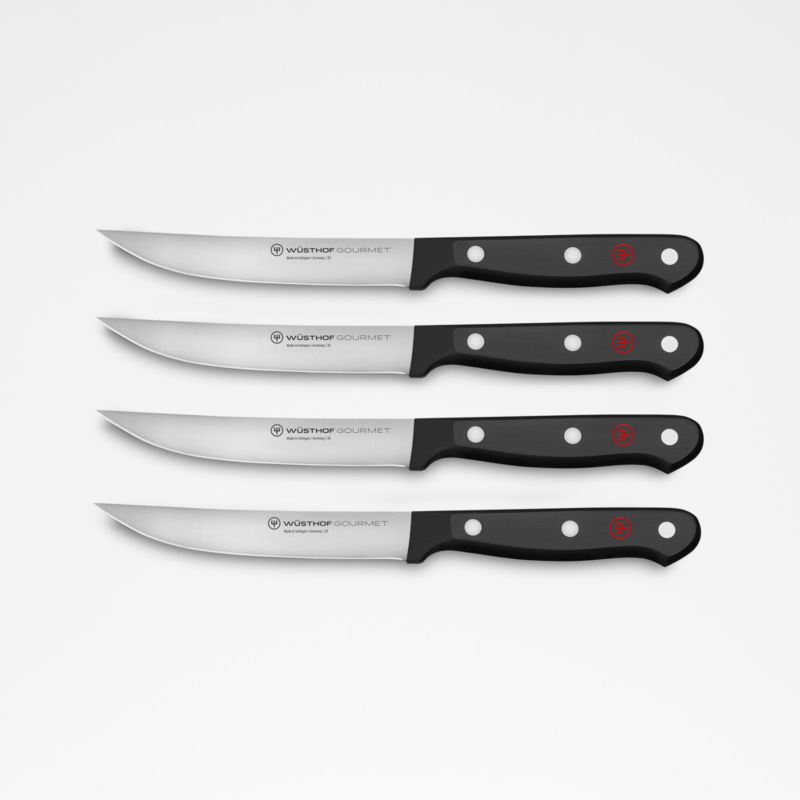 Wüsthof Gourmet Stamped In-Drawer Steak Knife Set + Reviews