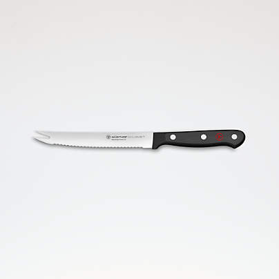 Wusthof ® Gourmet Black 5" Tomato Knife