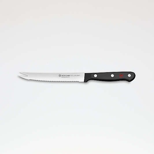 Wusthof ® Gourmet Black 5" Tomato Knife