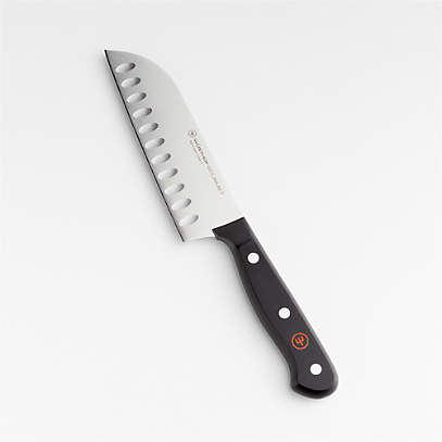 KitchenAid Gourmet Forged Santoku Knife, 7-Inch, Black