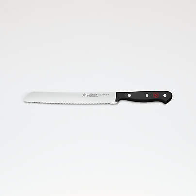 Wusthof ® Gourmet Black 8" Bread Knife