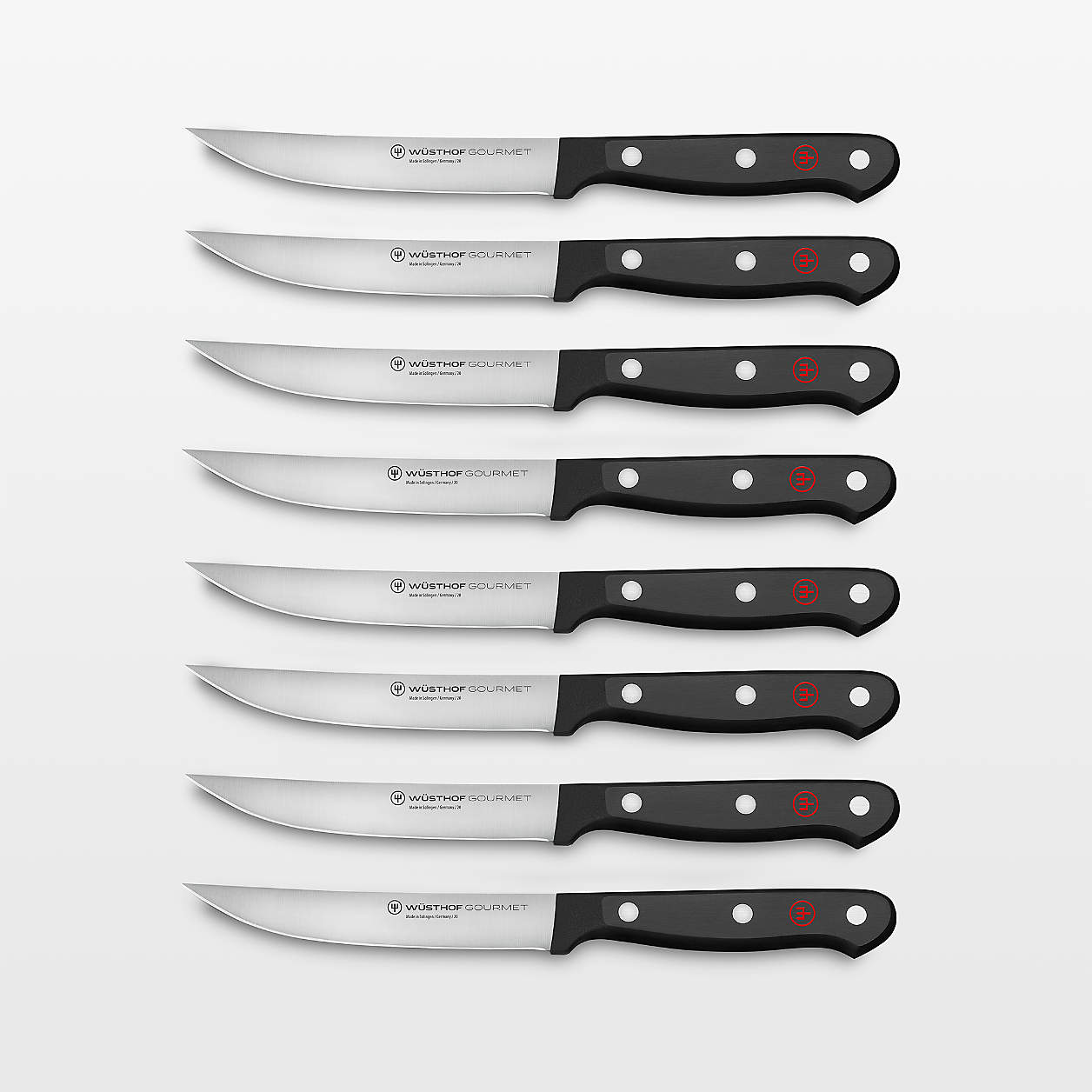 Wüsthof Gourmet Steak Knives, Set of 8 Crate & Barrel