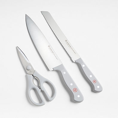 View Wusthof ® Gourmet Grey 3-Piece Starter Set details