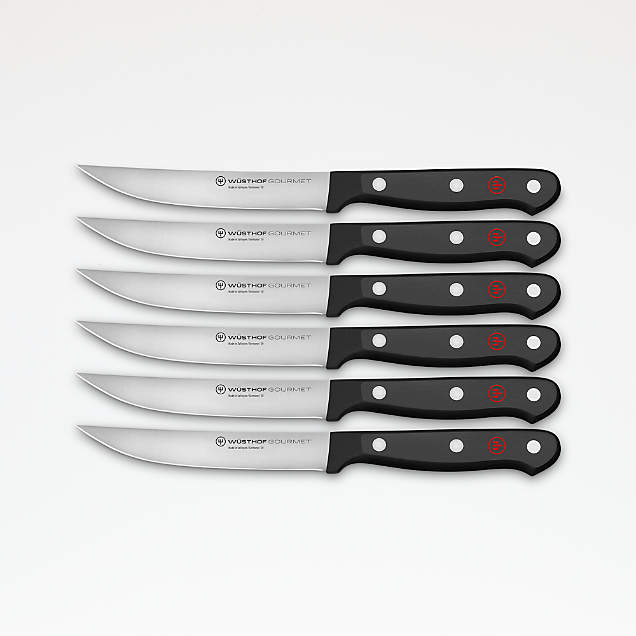 Wusthof Classic Steak Knives, Set of 6 + Reviews Crate & Barrel