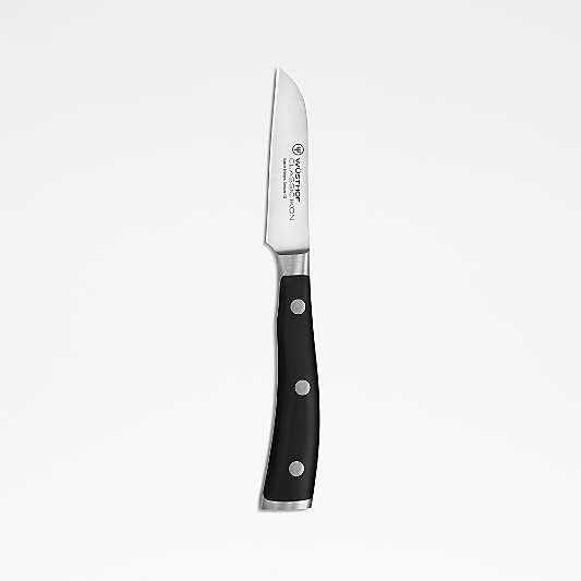 Wusthof ® Classic Ikon Black 3" Flat Paring Knife