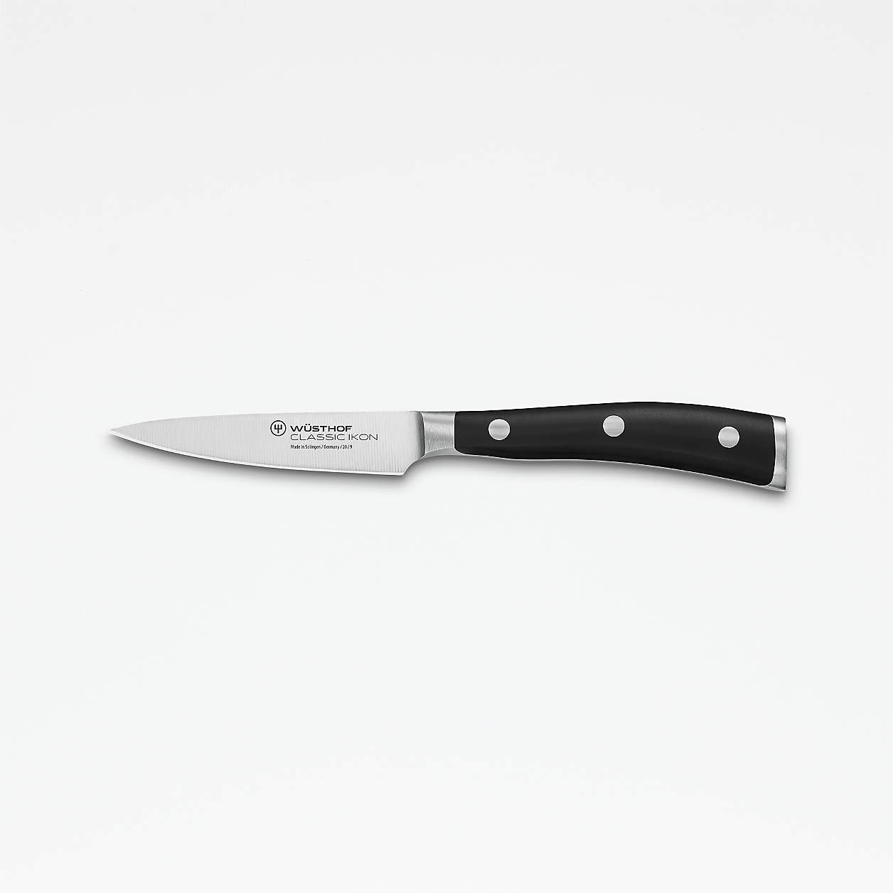 Crate & Barrel | Wüsthof ® Classic Ikon 3.5" Paring Knife