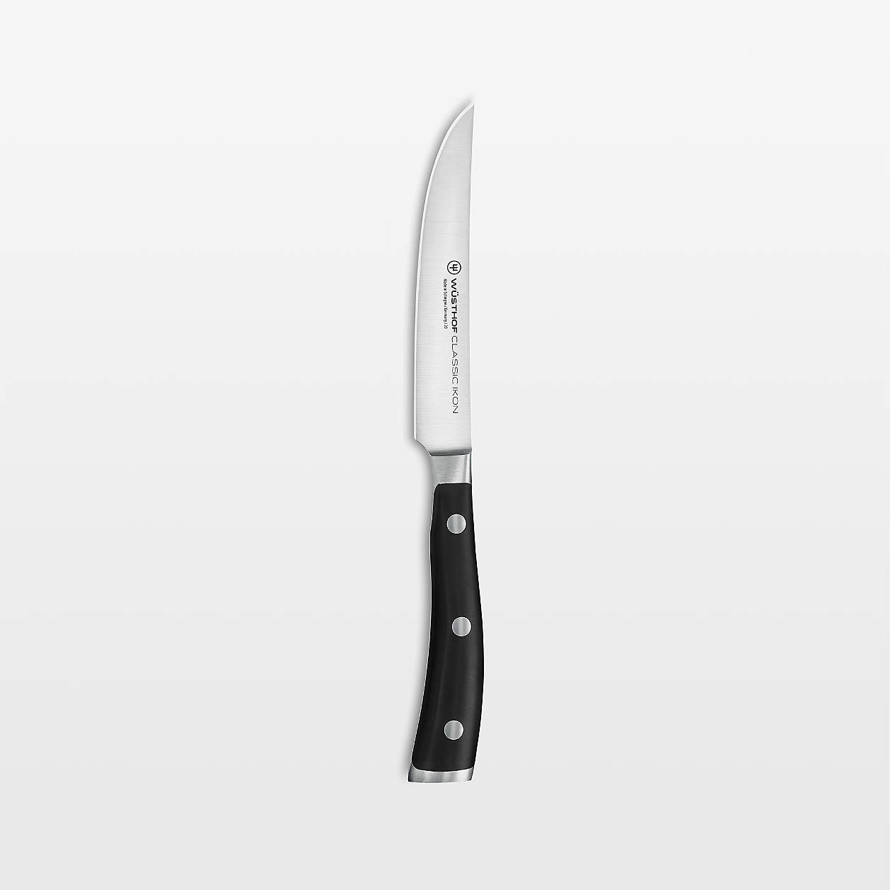 Wüsthof Classic Ikon 4.5" Steak Knife + Reviews Crate & Barrel