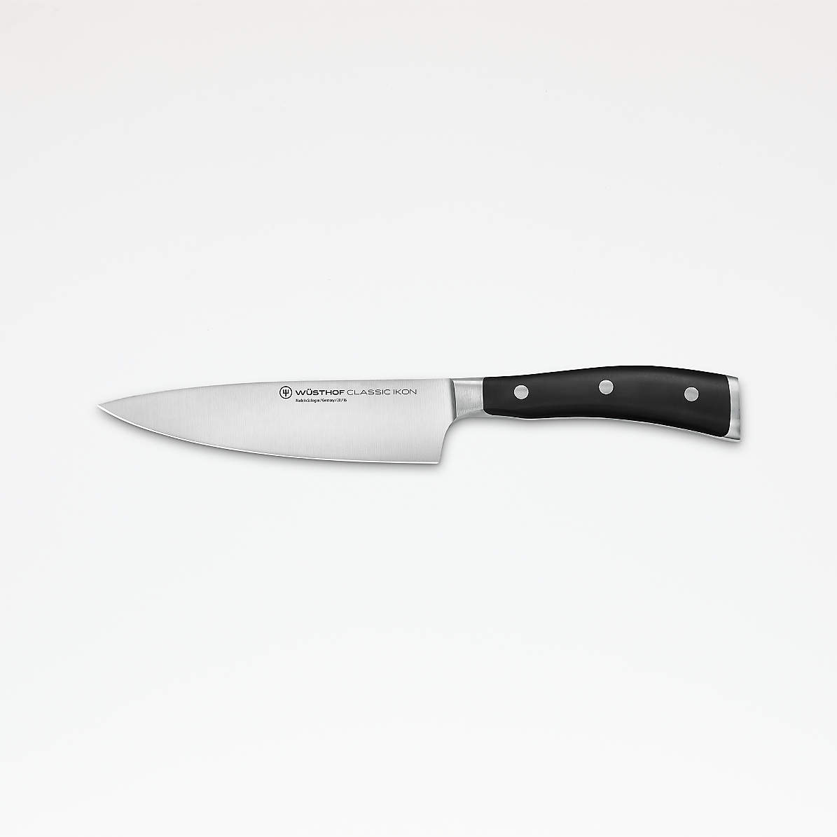 Wüsthof Classic Ikon 6-Piece Starter Knife Block Set, Acacia