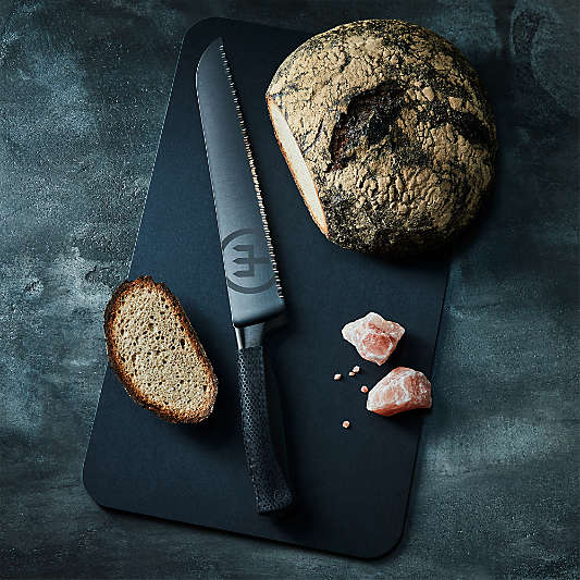 Wusthof ® Performer Black 9" Double-Serrated Bread Knife