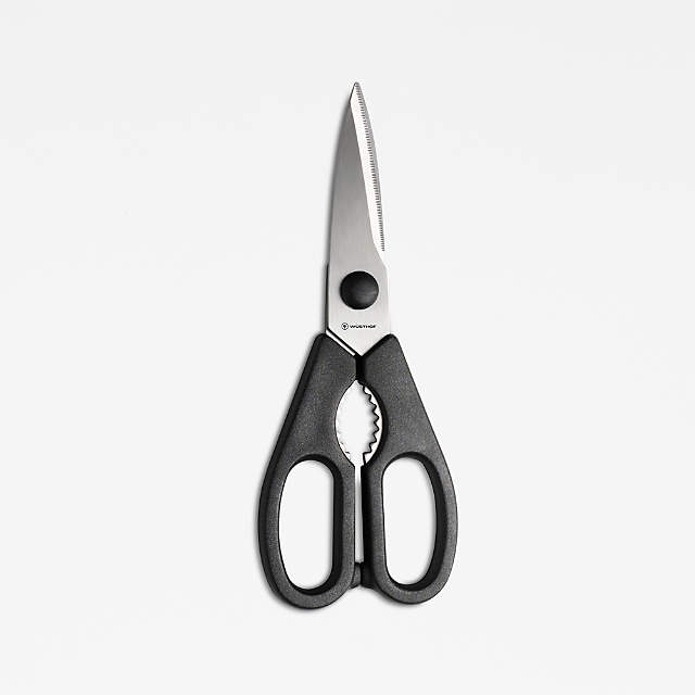 Chef Craft 9 inch Kitchen Shears Scissors Stainless Steel Blades, Black