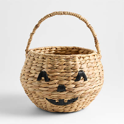 Pumpkin Halloween Trick-or-Treat Kids Basket