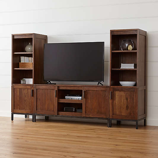 Wyatt 60" Media Console with 2 Media Towers