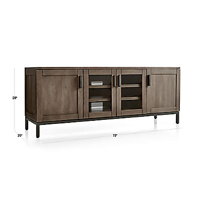 Crate and barrel on sale media console