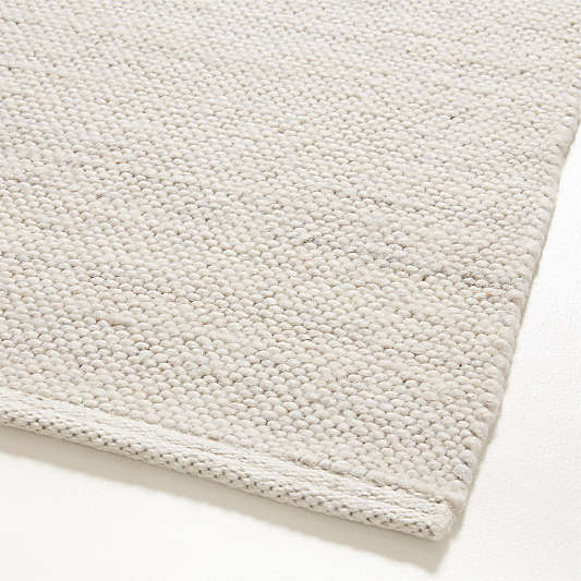 Wyoming Performance Cream White Area Rug 9'x12'