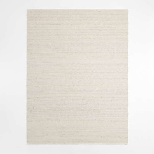 Wyoming Performance Cream White Area Rug 6'x9'