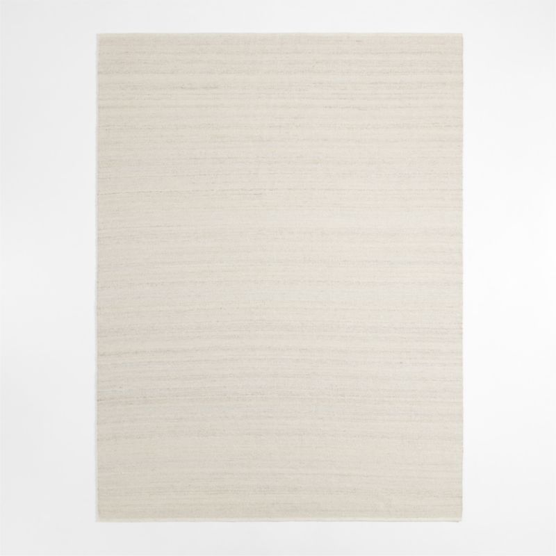 Wyoming Performance Cream White Area Rug 6'x9'