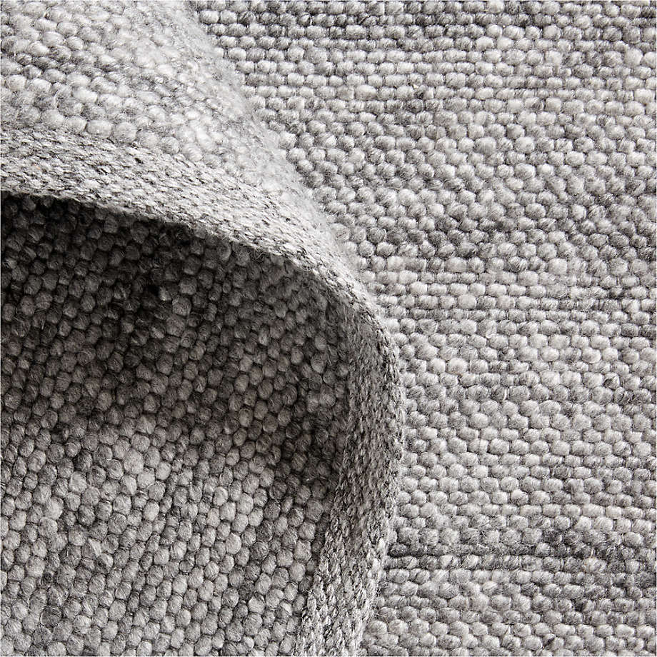 The Ultimate Cotton Rug Graphite Grey | Joyful Living