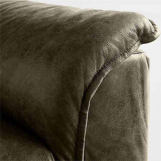 Wythe 4-Piece L-Shaped Leather Sectional Sofa with Chaise Lounge