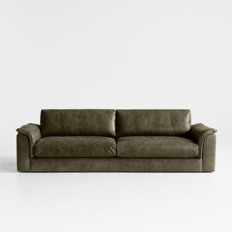 Wythe 102" Leather Sofa - image 0 of 11