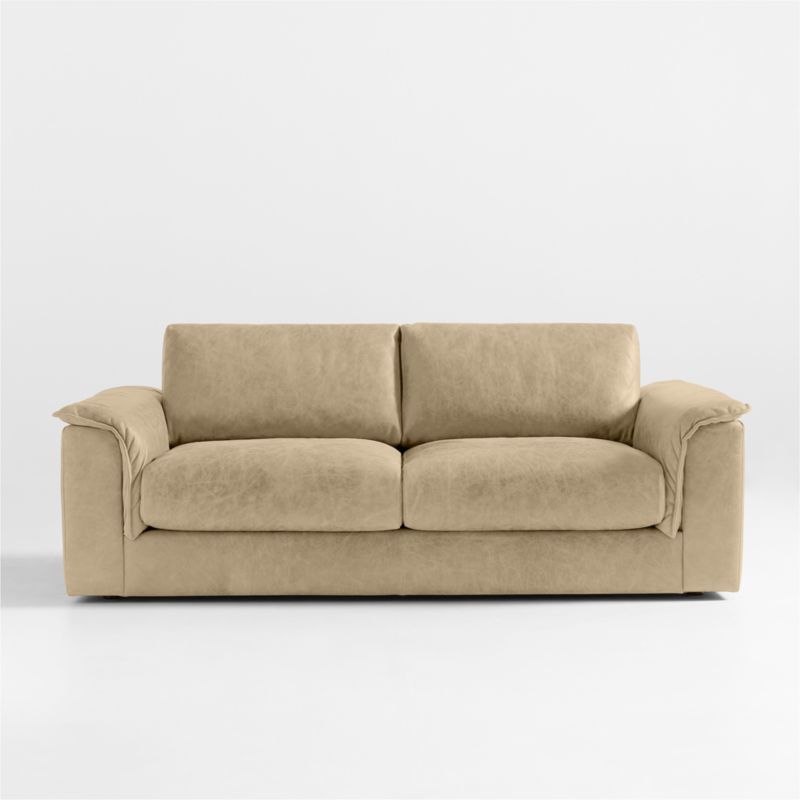 Wythe 78" Leather Apartment Sofa - image 0 of 11