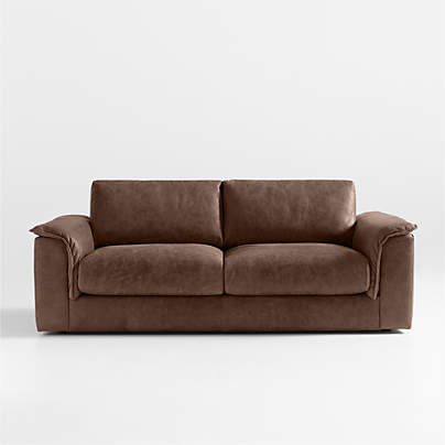 Wythe 78" Leather Apartment Sofa