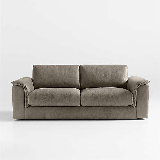 Wythe 78" Leather Apartment Sofa