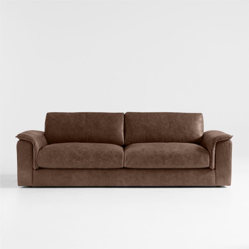 Wythe 92" Leather Sofa - image 0 of 11